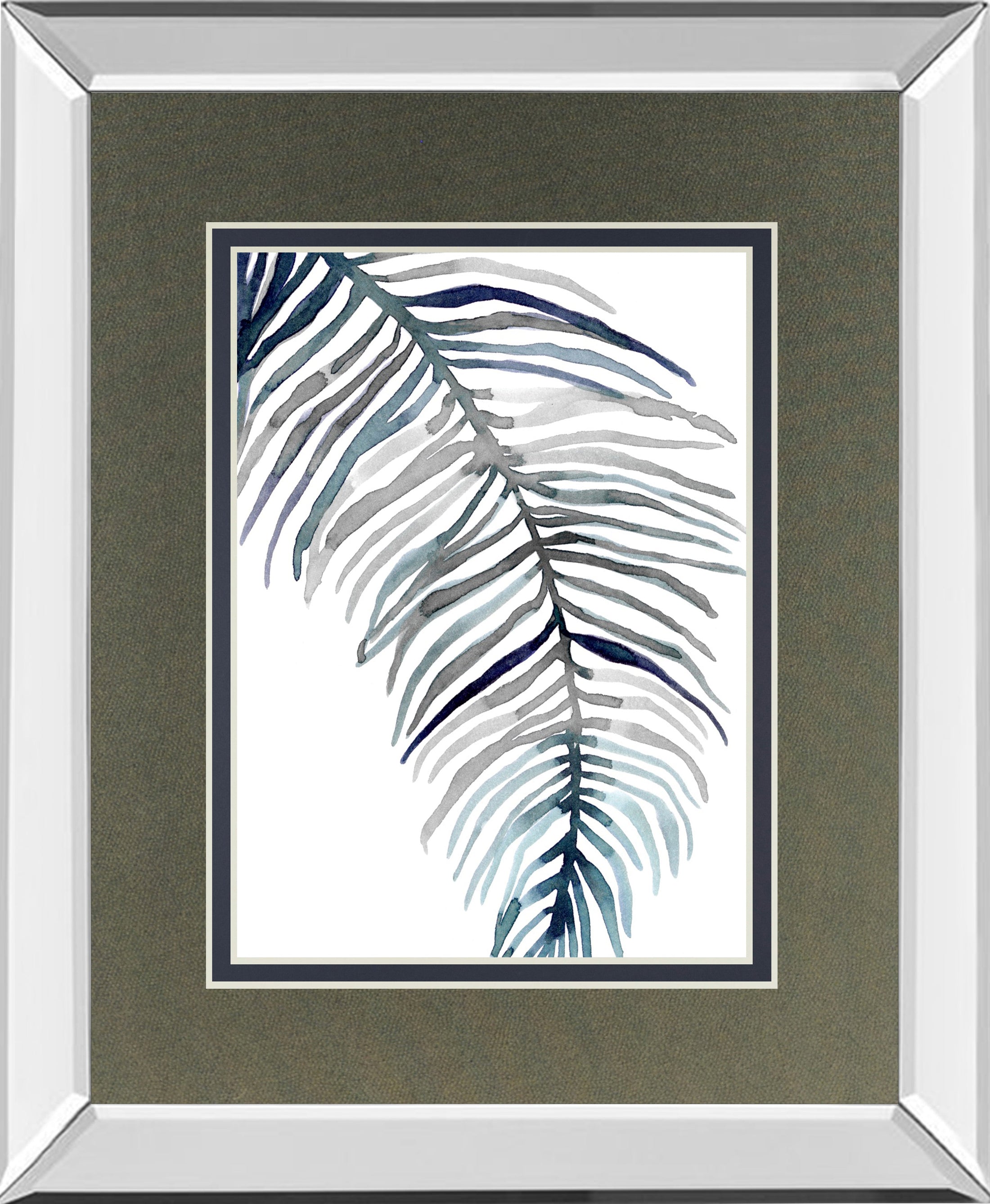 Blue Feathered Palm II BY Emma Scarvey