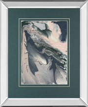 Mirrored Frame Sage Advice Abstract II BY Natalie Sizemore