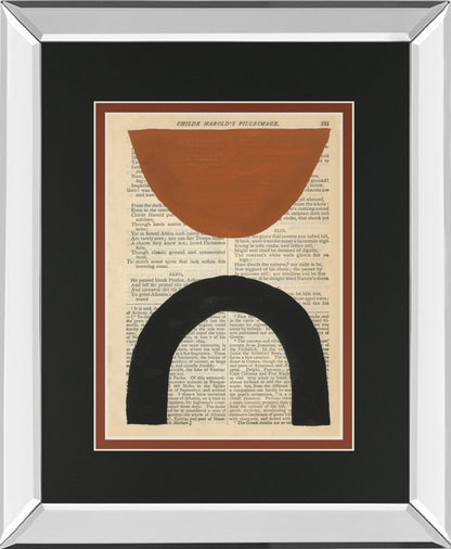 Mirrored Frame Modern Prose I BY Renée W. Stramel