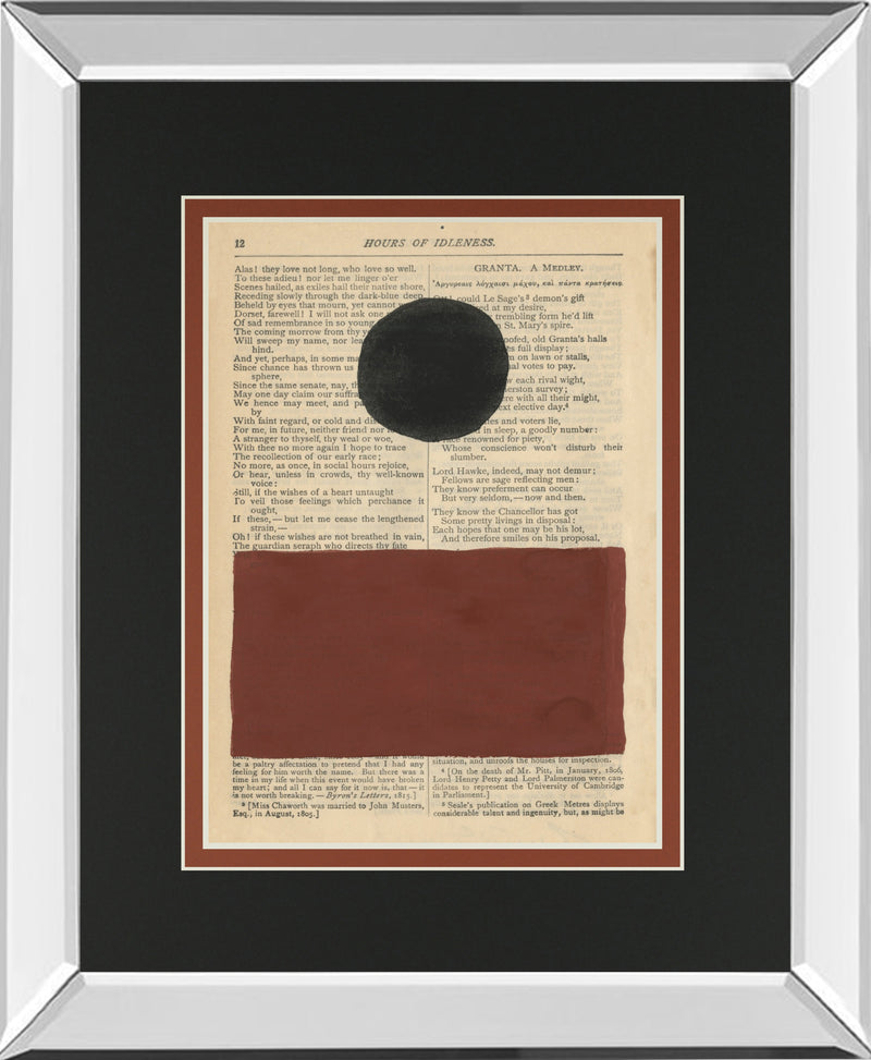 Mirrored Frame Modern Prose II BY Renée W. Stramel