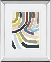 Mirrored Frame Mosaic Curve II BY June Erica Vess