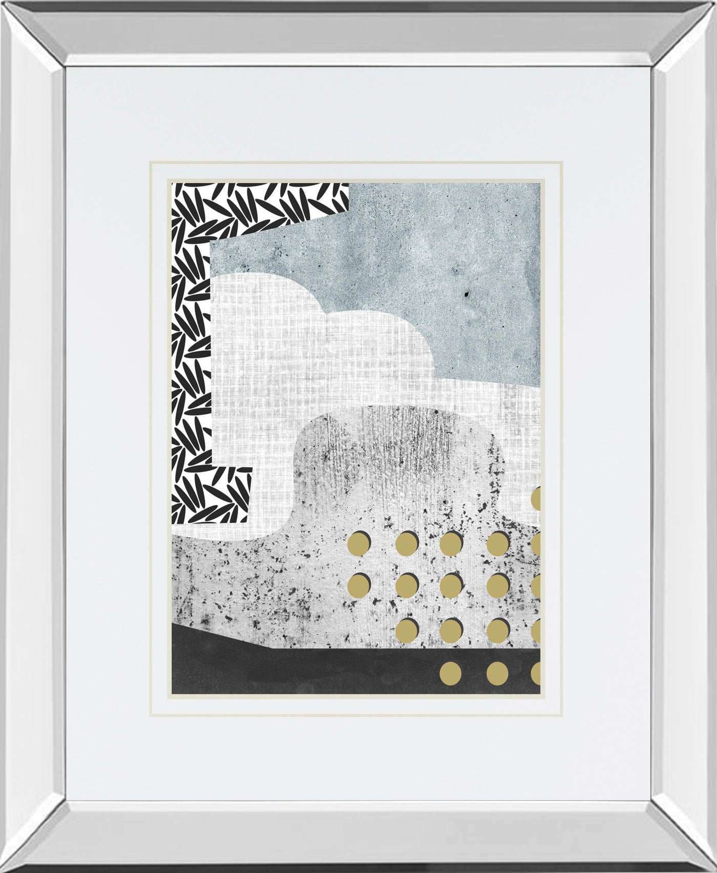 Mirrored Frame Winter Mood I BY Melissa Wang