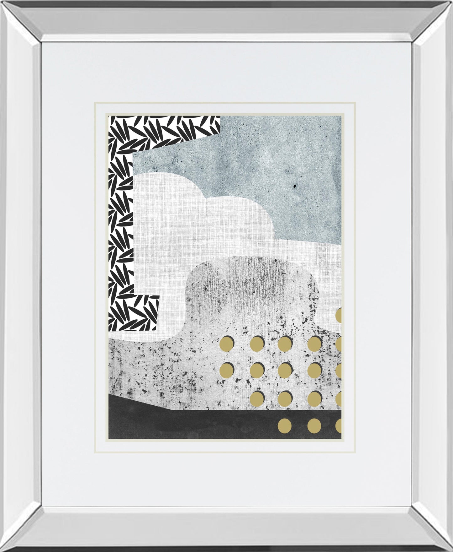 Mirrored Frame Winter Mood I BY Melissa Wang