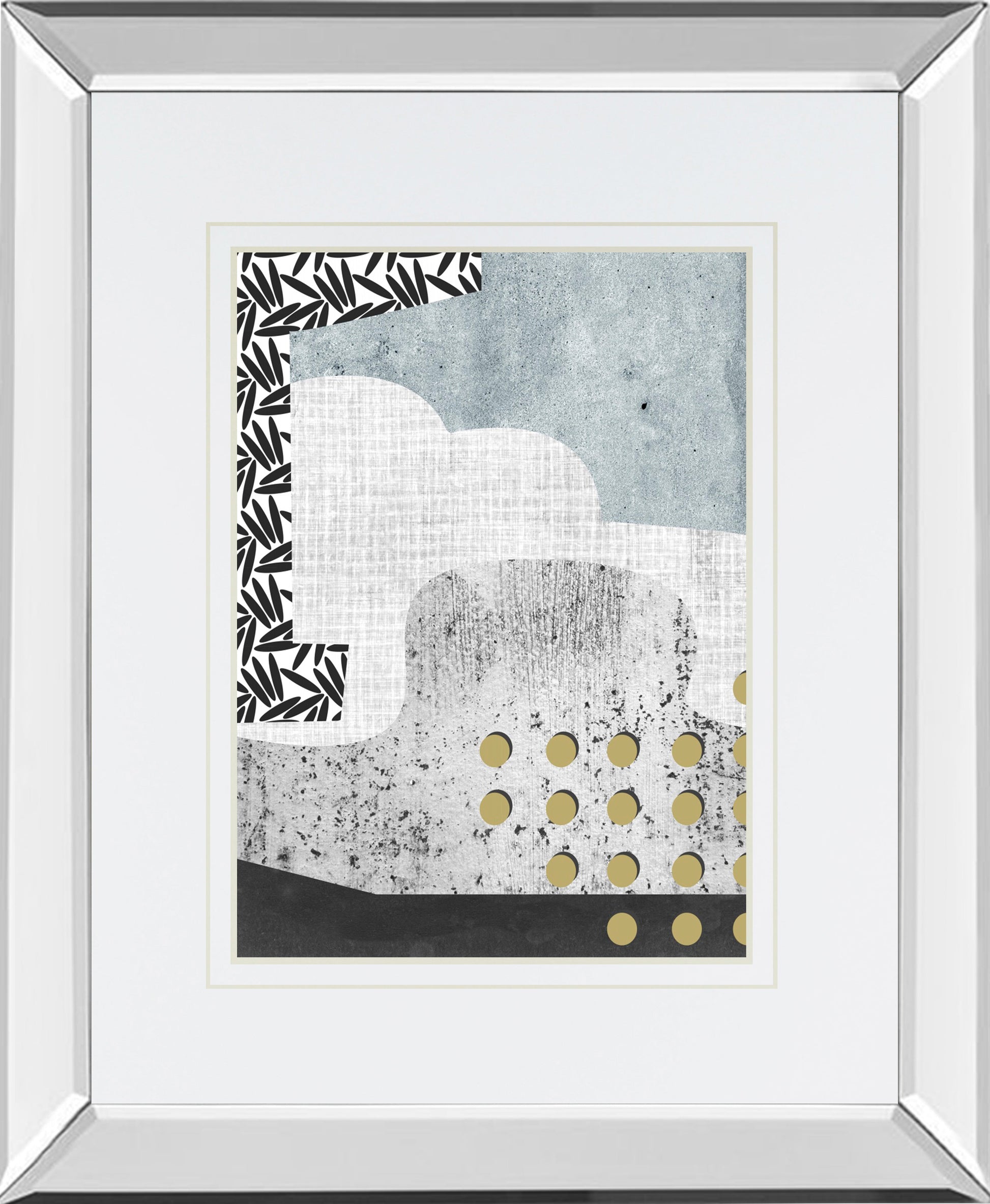Mirrored Frame Winter Mood I BY Melissa Wang
