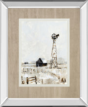 Mirrored Frame Rustic Prairie II BY Ethan Harper