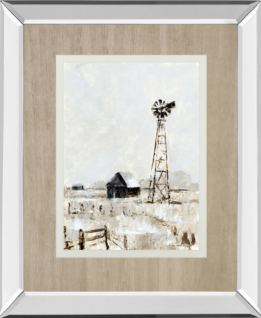 Mirrored Frame Rustic Prairie II BY Ethan Harper