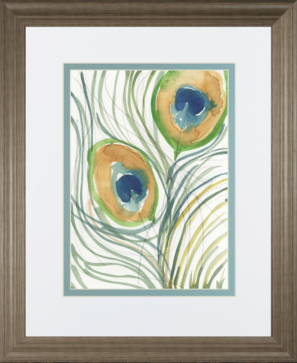 Peacock Abstract I BY Samuel Dixon