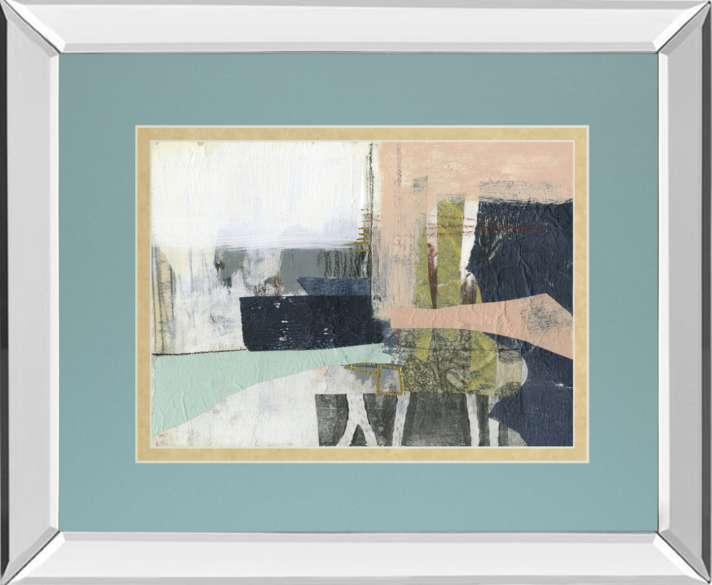 Mirrored Frame Pieces II BY Jennifer Goldberger