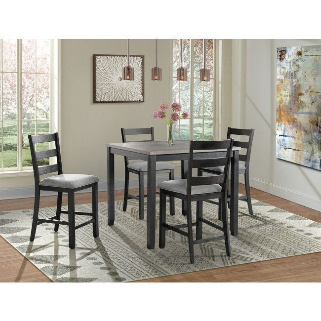 Martin 5pc Counter Height Dining Set - Canales Furniture