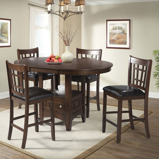 5 Piece Max Counter Height Dining Set