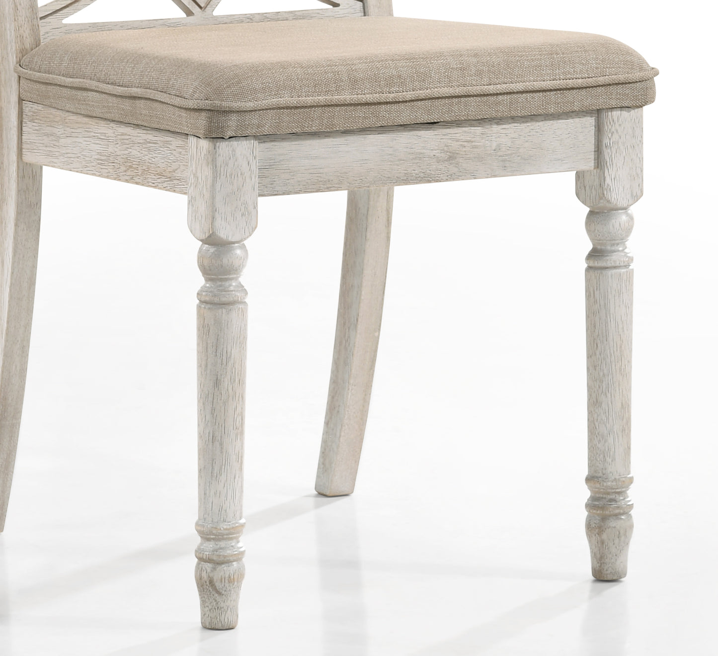 Silla auxiliar tapizada Cillin de 86 cm de alto (juego de 2)