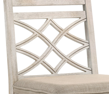 Silla auxiliar tapizada Cillin de 86 cm de alto (juego de 2)