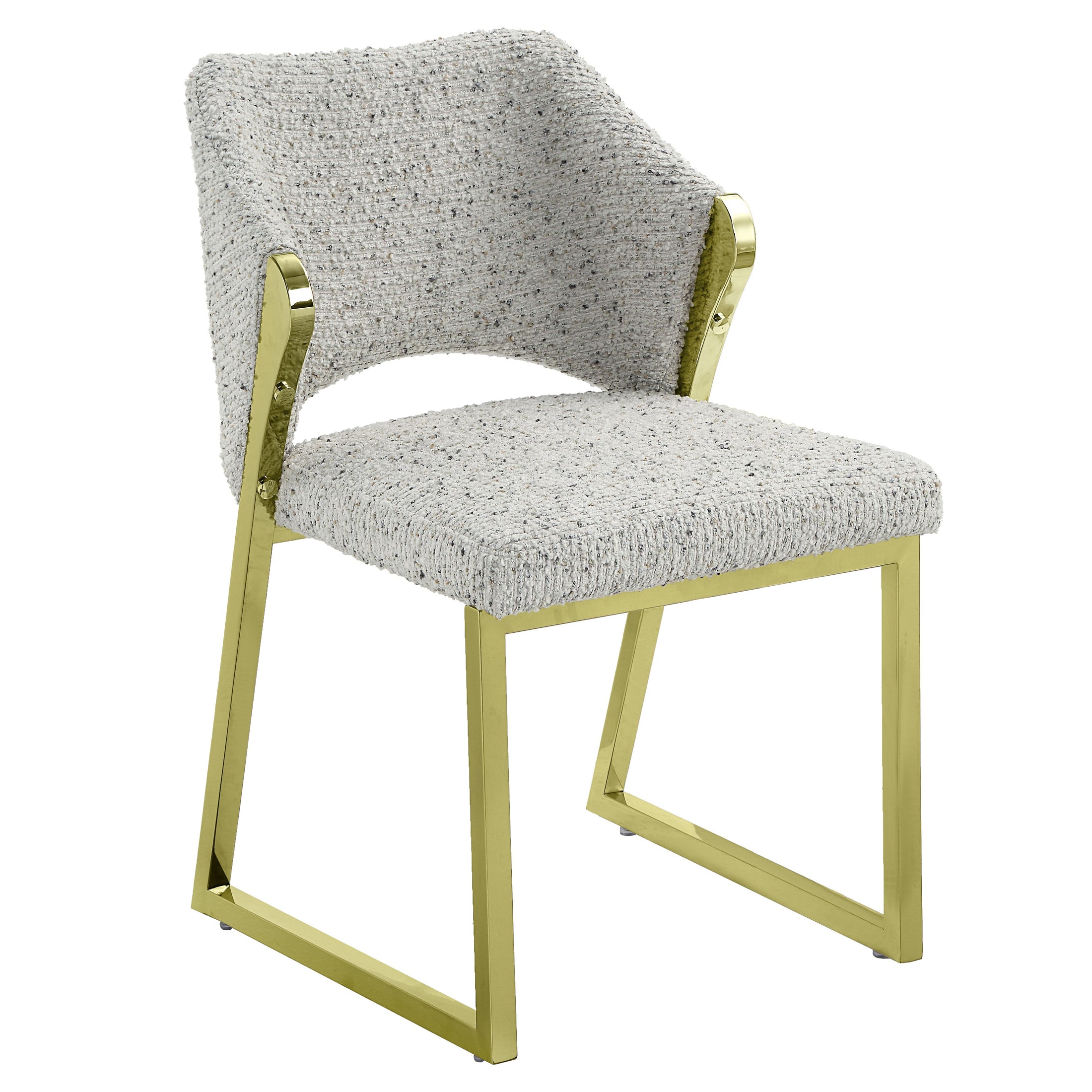 Silla auxiliar tapizada Galdesa de 32" de alto