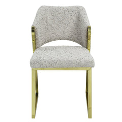 Silla auxiliar tapizada Galdesa de 32" de alto