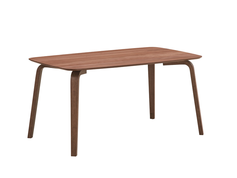 Mesa de comedor rectangular Casson de 59" de largo