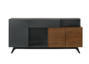 Destin 67"L Rectangular Server with Storage