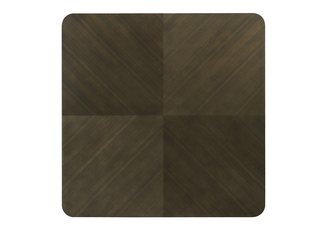 Mallin Square Dining Table with Checkerboard Pattern Design