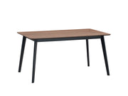 Mesa de comedor rectangular Rebi de 59 pulgadas de largo