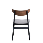 Silla auxiliar sin brazos Rebi de 76 cm de alto (juego de 2)