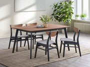 Silla auxiliar sin brazos Rebi de 76 cm de alto (juego de 2)