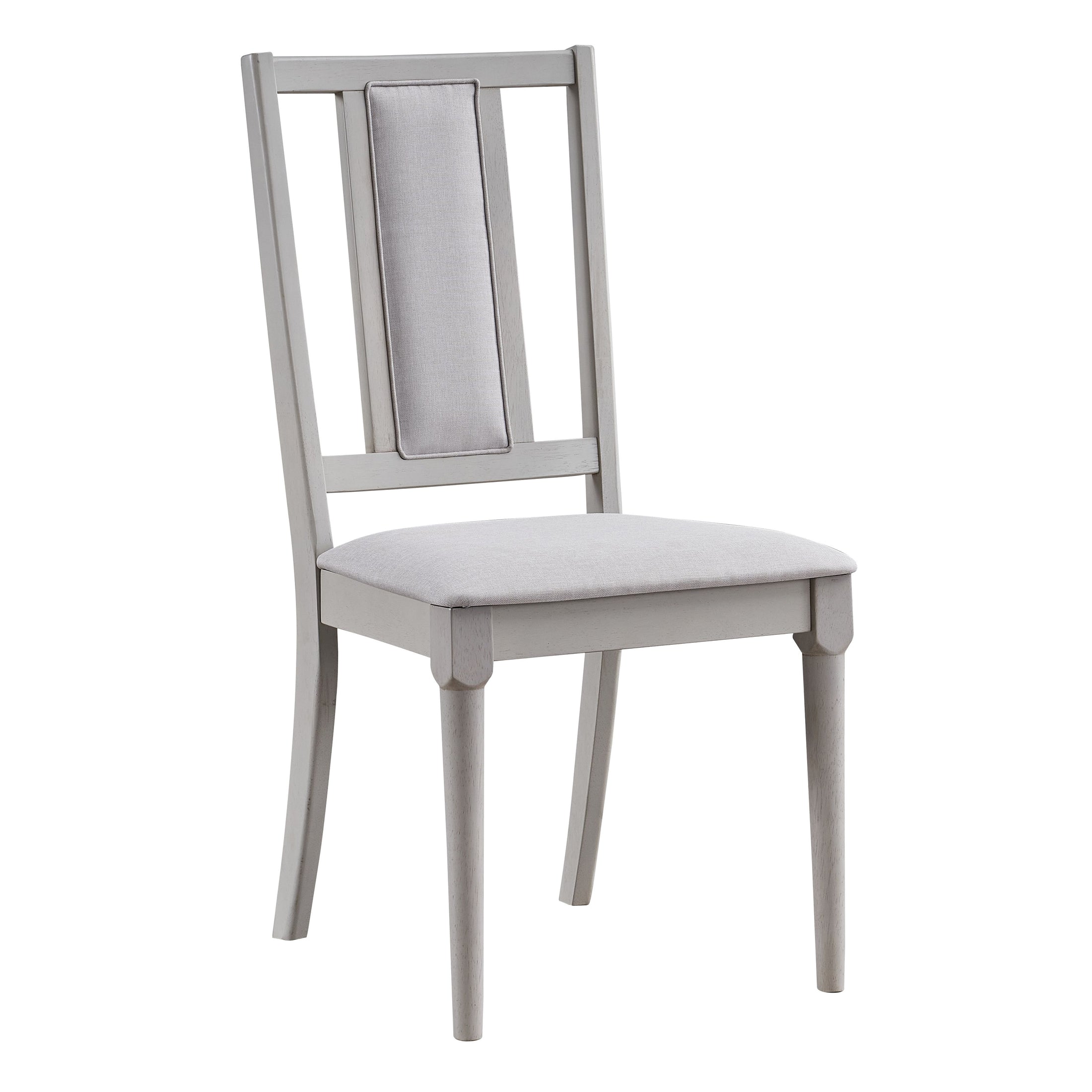 Silla auxiliar Marta de 99 cm de alto, tapizada y sin brazos (juego de 2)
