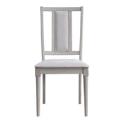 Silla auxiliar Marta de 99 cm de alto, tapizada y sin brazos (juego de 2)