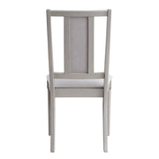 Silla auxiliar Marta de 99 cm de alto, tapizada y sin brazos (juego de 2)