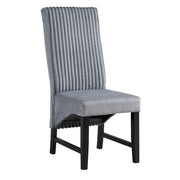 Silla auxiliar Kini tapizada sin brazos de 99 cm (juego de 2)