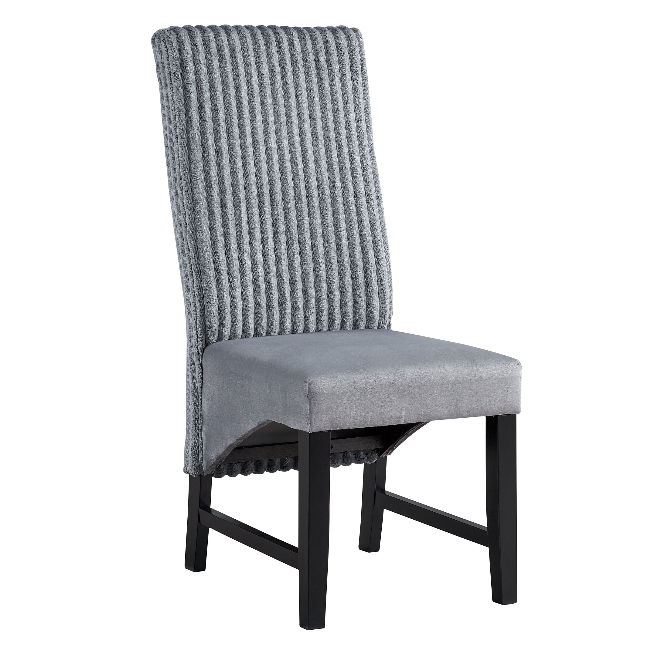 Silla auxiliar Kini tapizada sin brazos de 99 cm (juego de 2)
