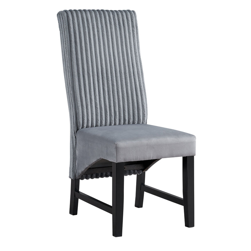 Silla auxiliar Kini tapizada sin brazos de 99 cm (juego de 2)