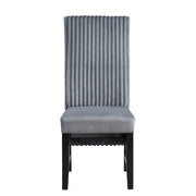 Silla auxiliar Kini tapizada sin brazos de 99 cm (juego de 2)