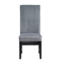 Silla auxiliar Kini tapizada sin brazos de 99 cm (juego de 2)