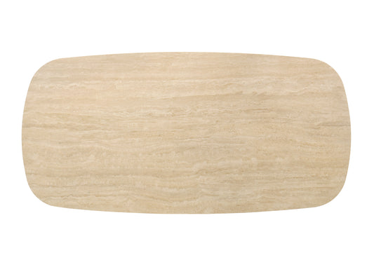 Davita Rectangular Dining Table with Ceramic Top