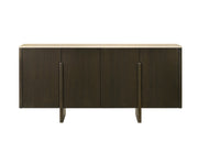 Davita Rectangular Server with Ceramic Top