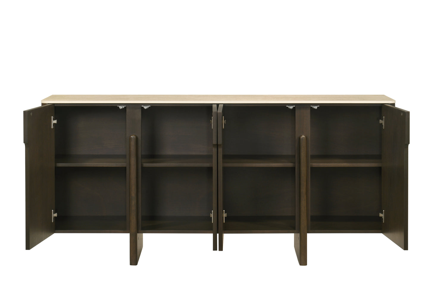 Davita Rectangular Server with Ceramic Top