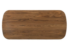 Delina Rectangular Dining Table with Rounded Edges