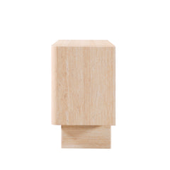 Inca 2 - Drawer Rectangular Server with Travertine Stone Top