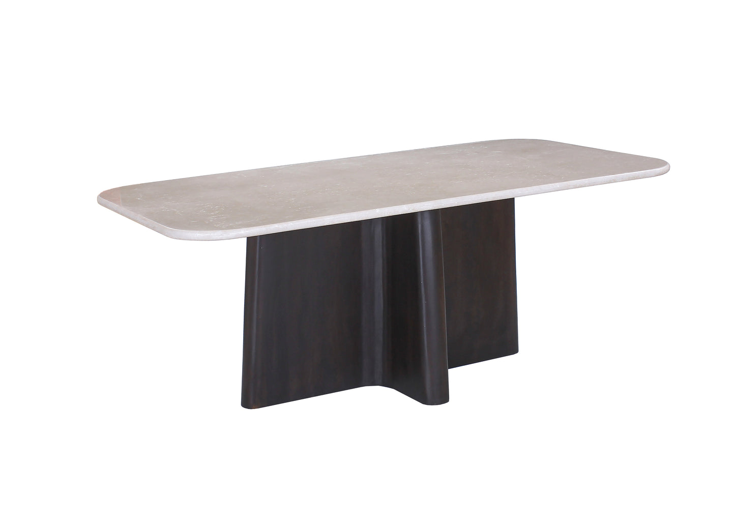 Jacory Rectangular Dining Table with Bottocino Marble Top