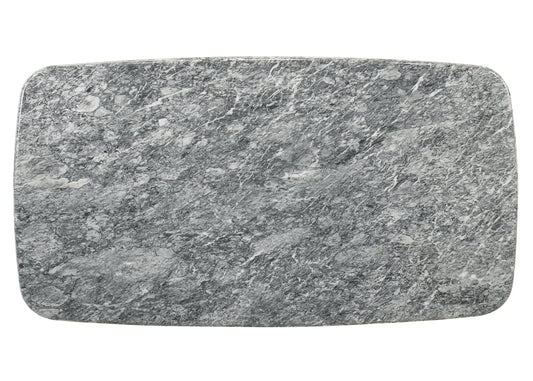 Dillon Rectangular Dining Table with Natural Marble Top