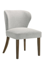 Dillon Chenille Upholstered Side Chair (Set-2) with Wingback Design