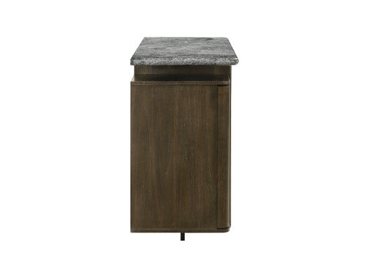 Dillon Rectangular Server with Marble Top