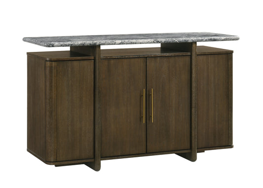 Dillon Rectangular Server with Marble Top
