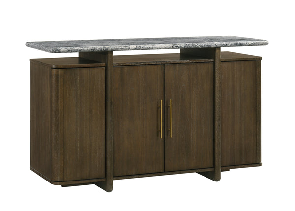 Dillon Rectangular Server with Marble Top