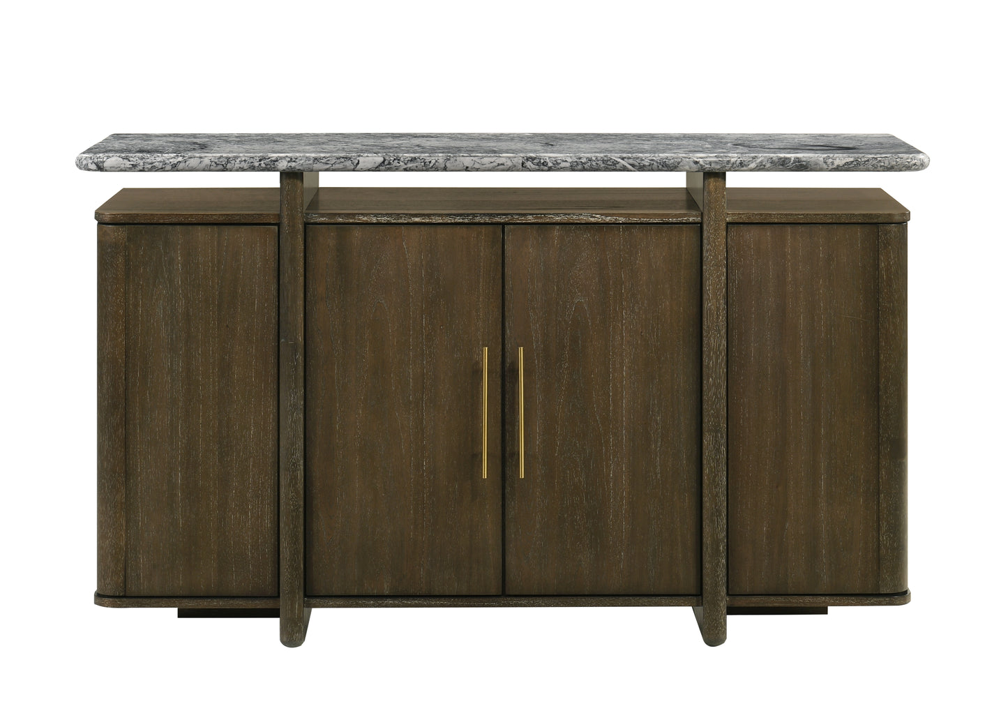 Dillon Rectangular Server with Marble Top