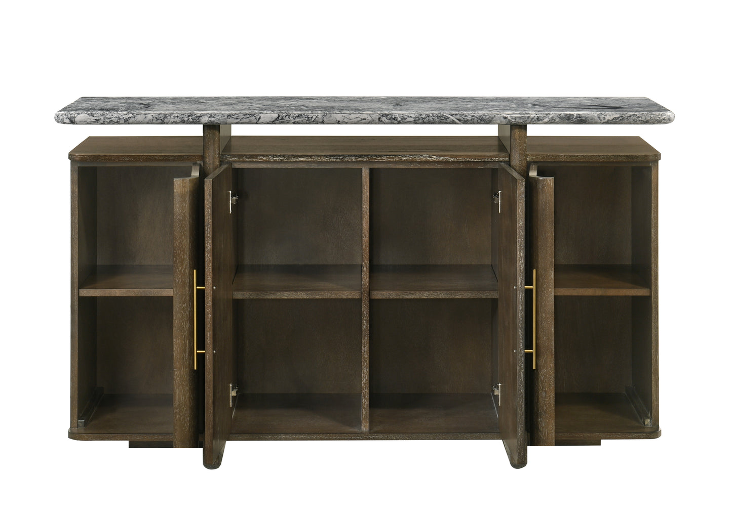 Dillon Rectangular Server with Marble Top