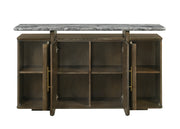 Dillon Rectangular Server with Marble Top