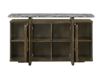 Dillon Rectangular Server with Marble Top