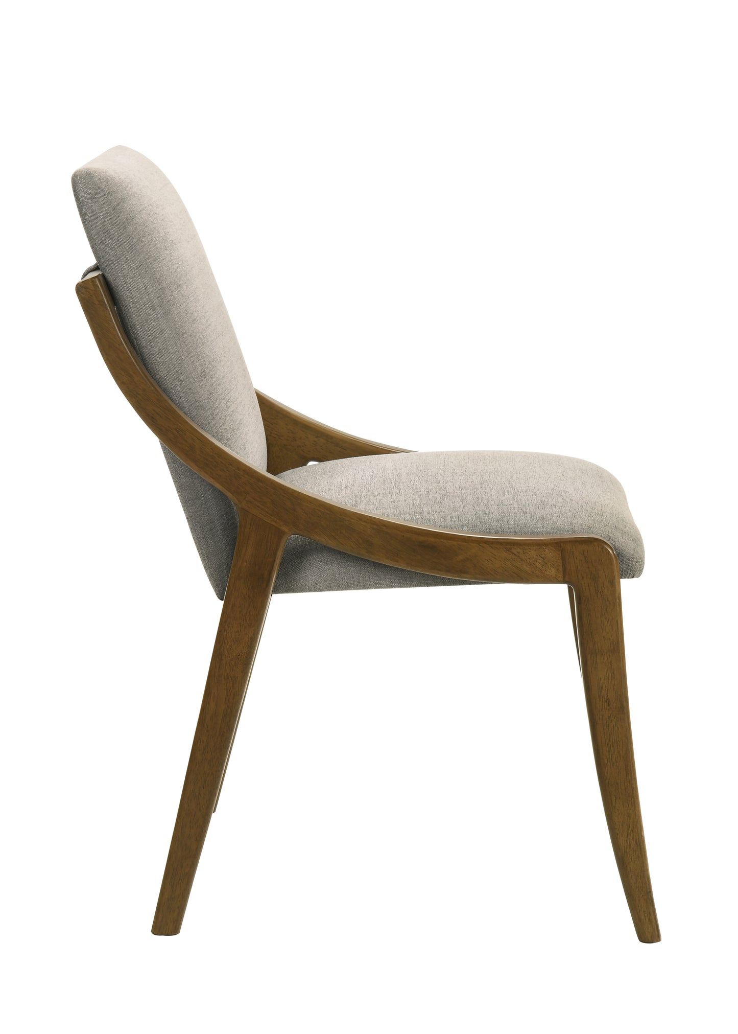 Danzel Chenille Upholstered Side Chair (Set-2)