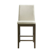 Dapper Counter Side Chair (Walnut Finish) (Two Per Carton)