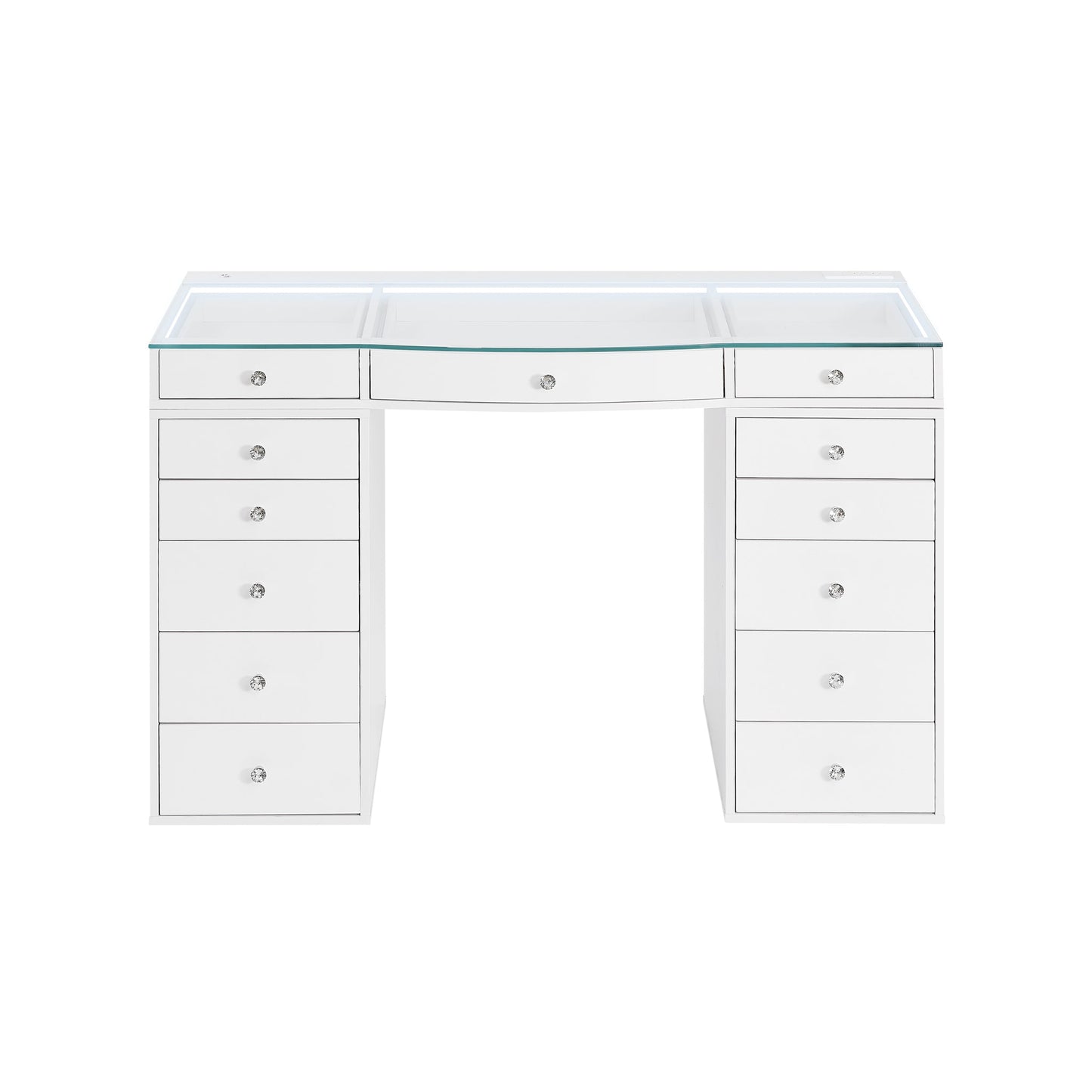 SlayStation® Contour Plus 2.0 Vanity Table w/ LED Light